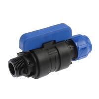 Кран Шаровый компр.цанга с НР разборный 20х3/4"